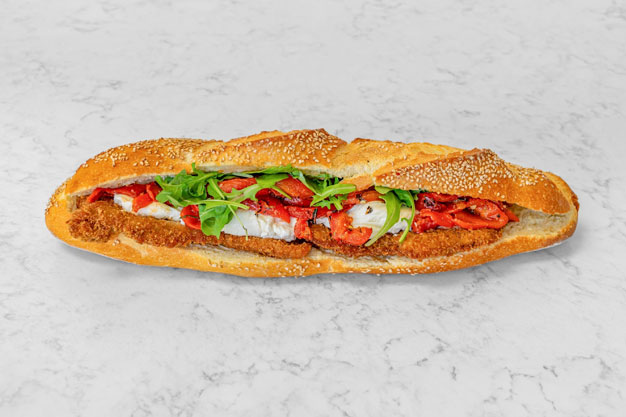 One of Staci's signature sandwiches